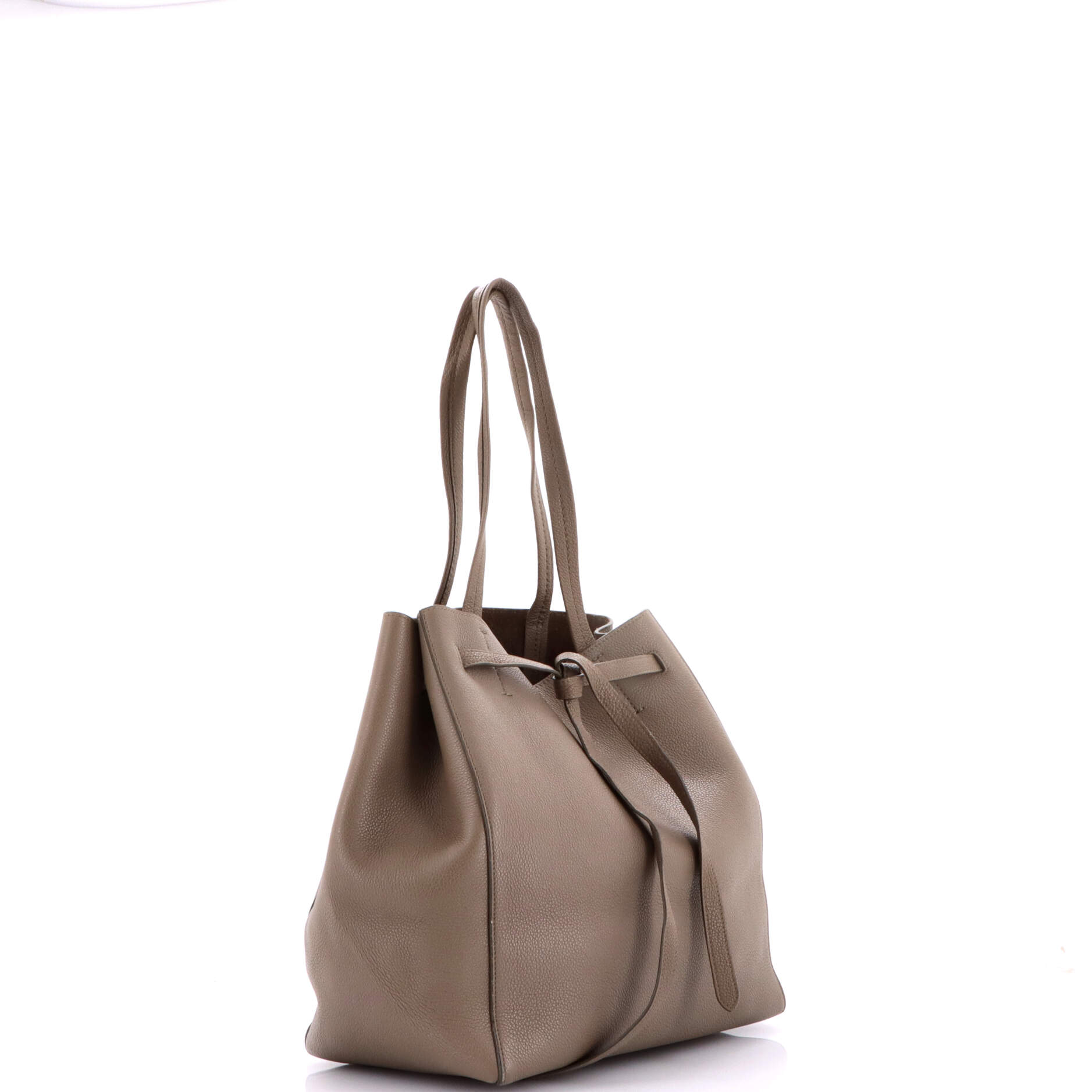 Phantom Tie Cabas Tote Leather Small