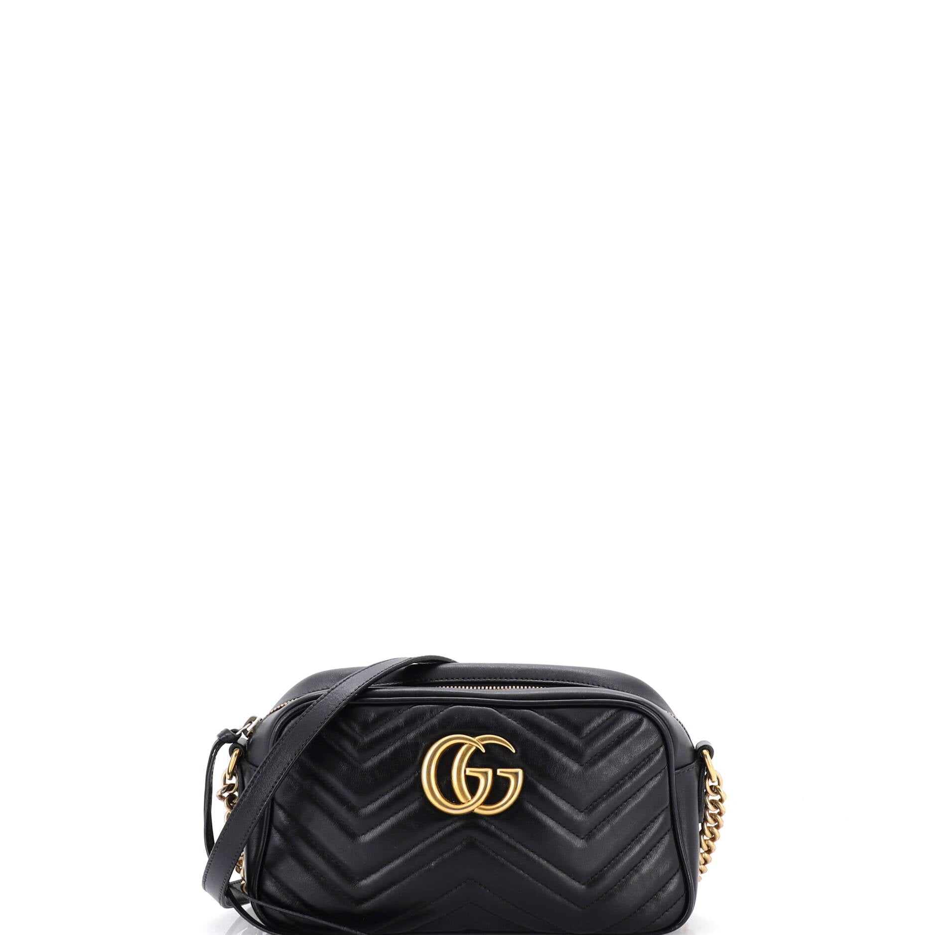 GG Marmont Shoulder Bag Matelasse Leather Small