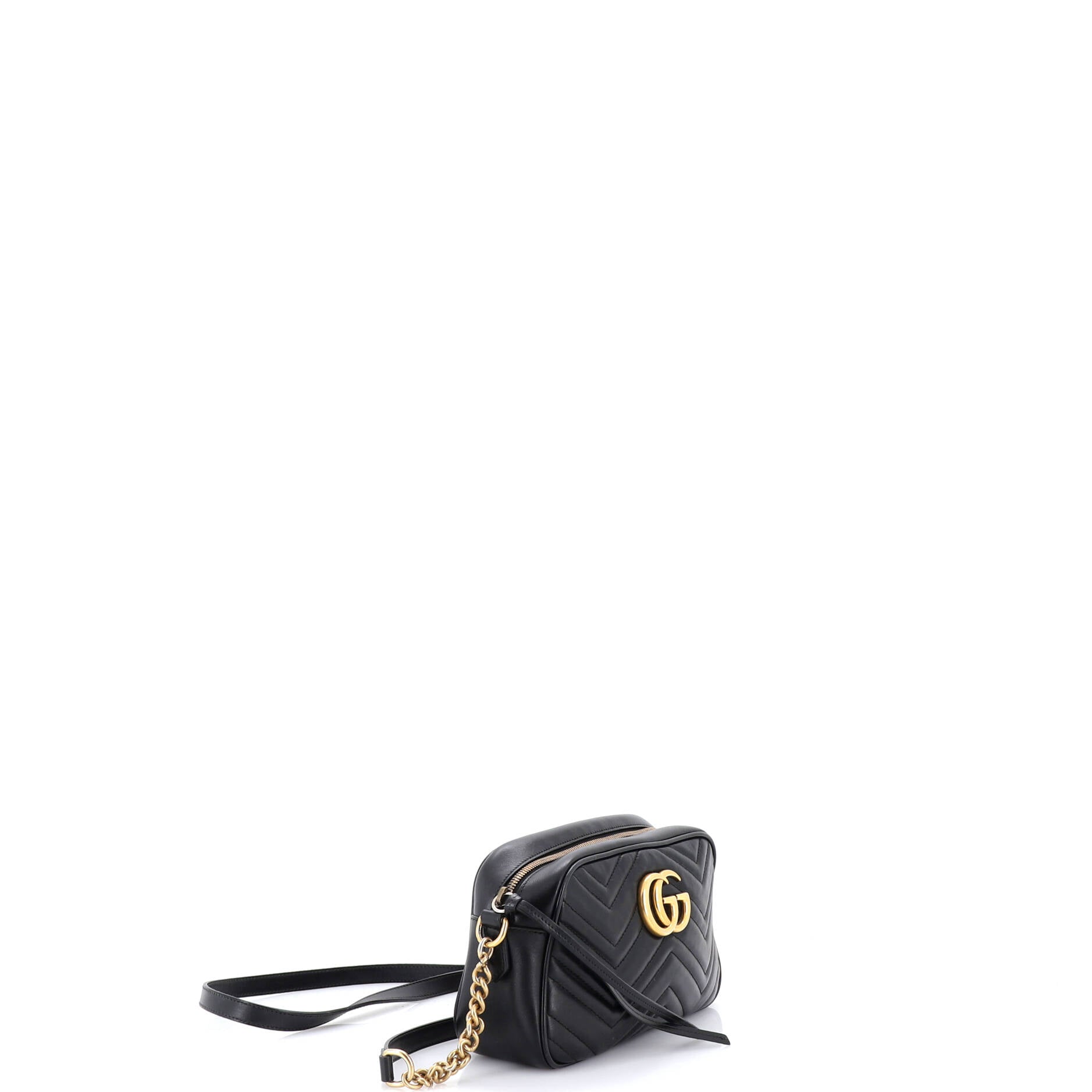 GG Marmont Shoulder Bag Matelasse Leather Small