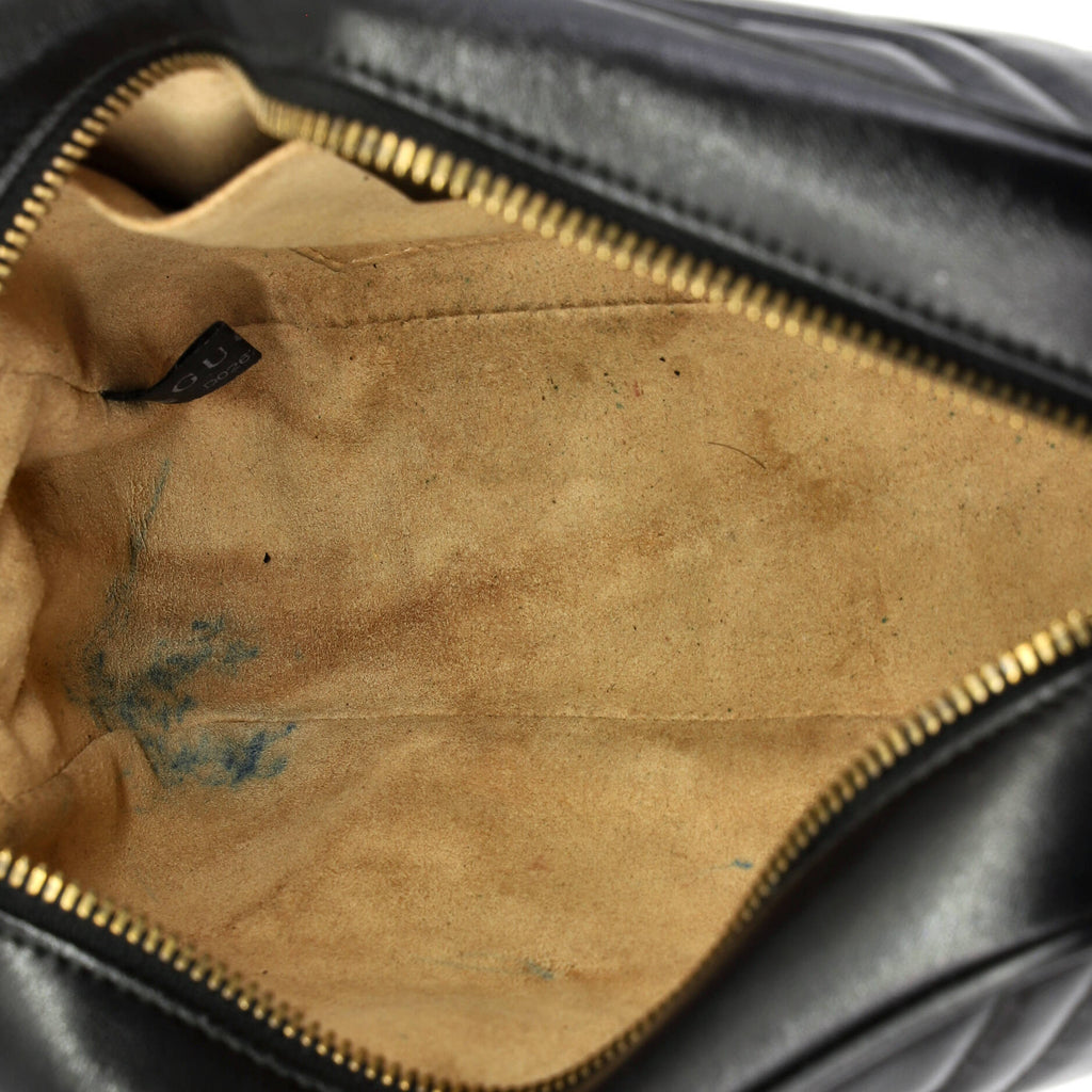 GG Marmont Shoulder Bag Matelasse Leather Small