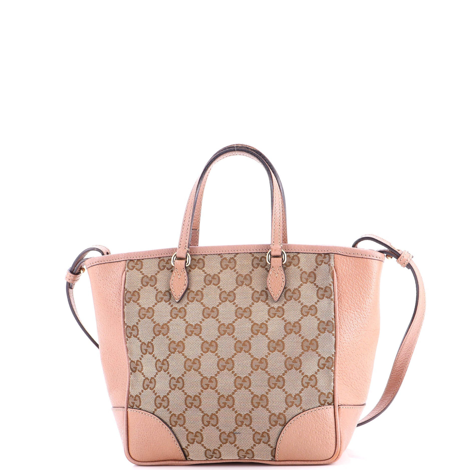 Bree Convertible Tote GG Canvas with Leather Small