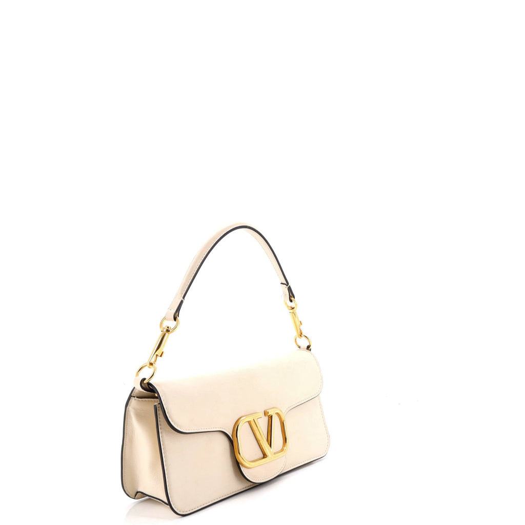 VLogo Loco Flap Shoulder Bag Leather Medium
