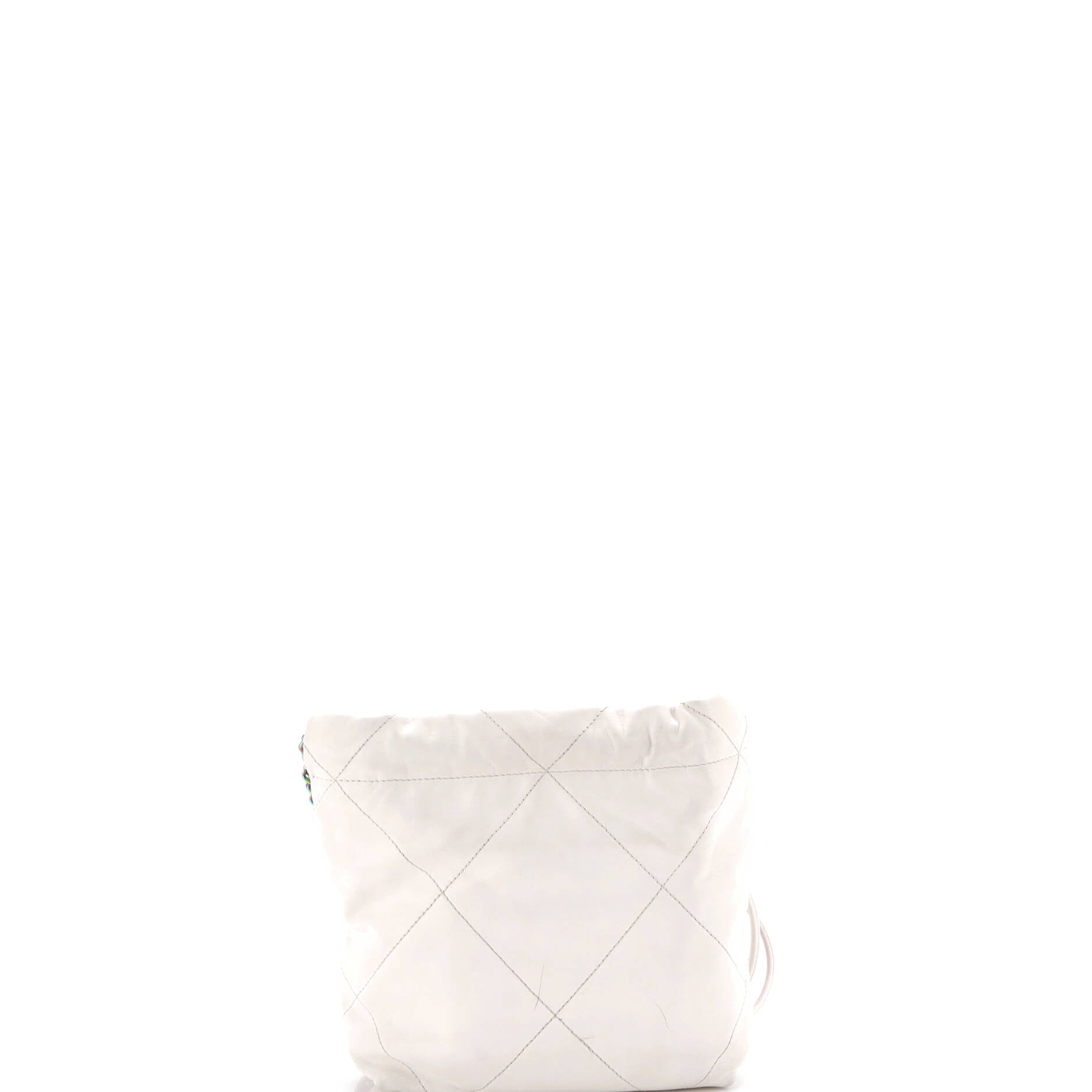 22 Chain Hobo Quilted Calfskin Mini