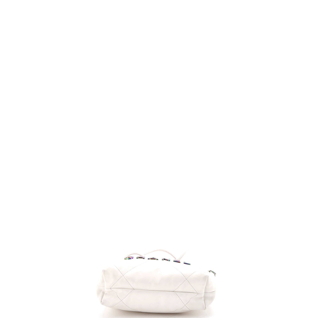 22 Chain Hobo Quilted Calfskin Mini