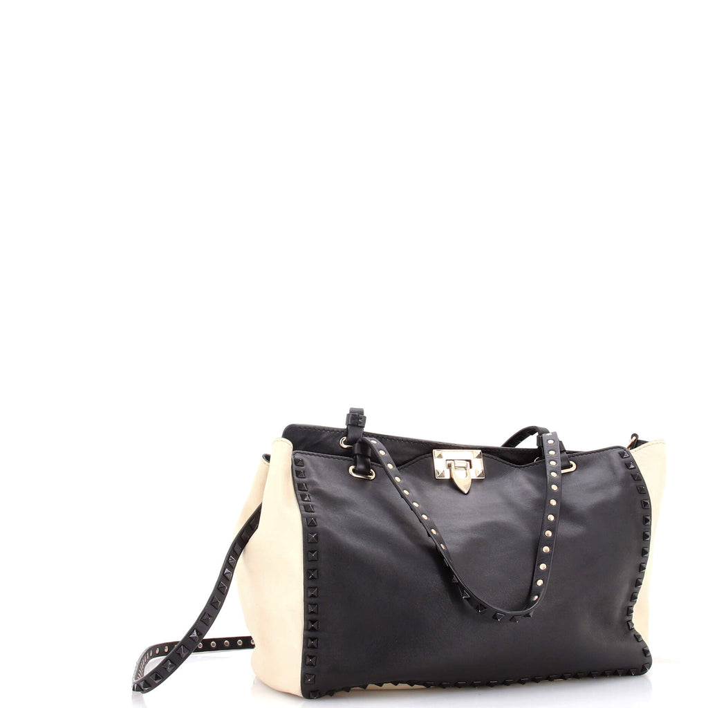 Rockstud Tote Soft Leather Medium
