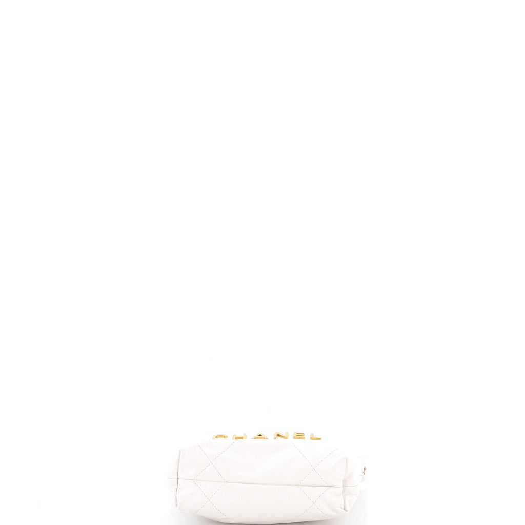 22 Chain Hobo Quilted Calfskin Mini