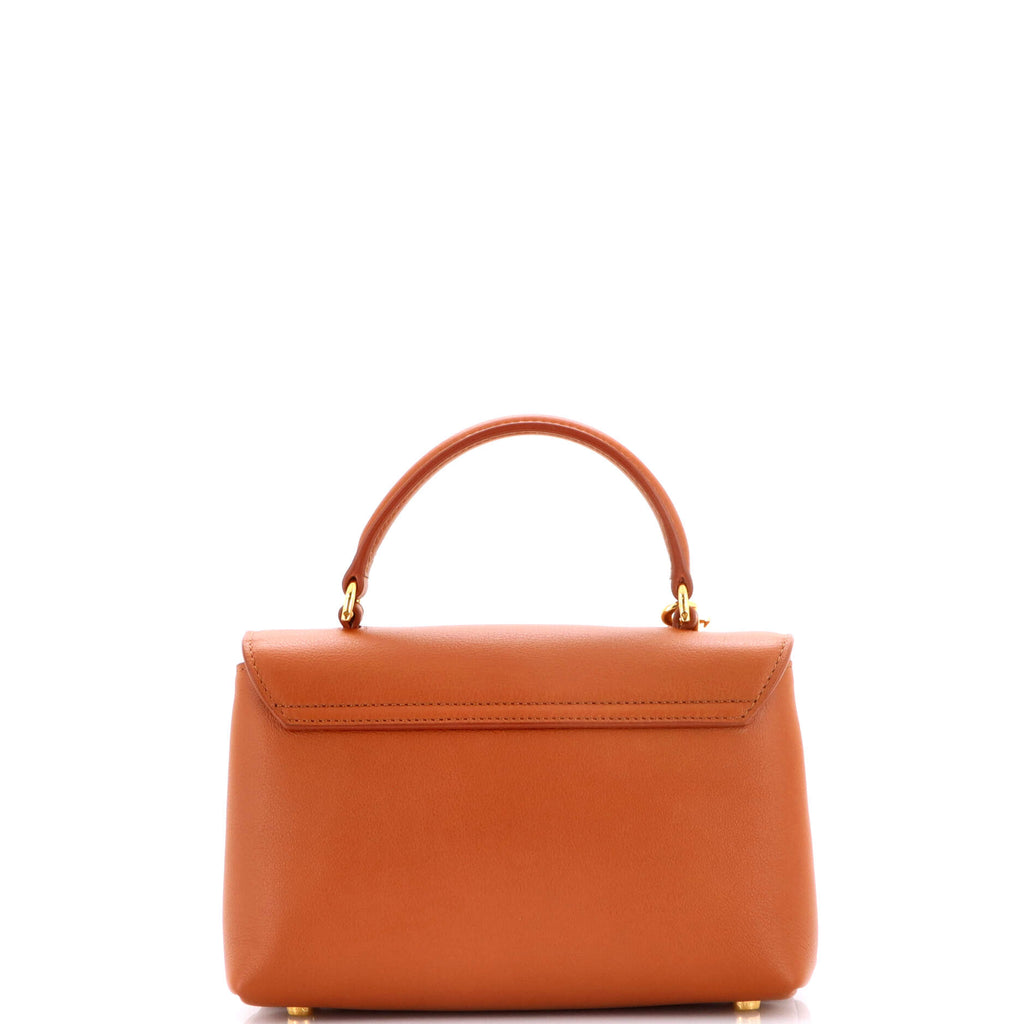 Nino Top Handle Bag Leather Medium