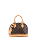 Alma Handbag Monogram Canvas BB