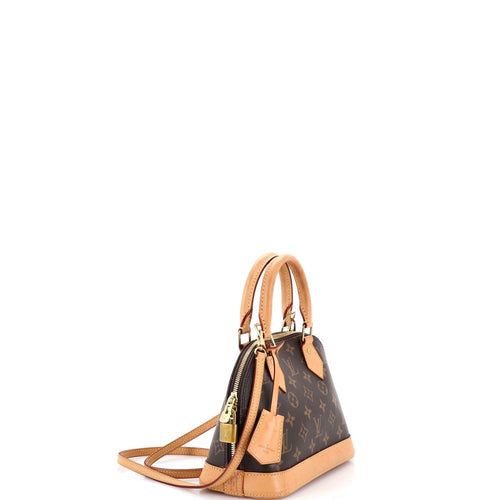 Alma Handbag Monogram Canvas BB
