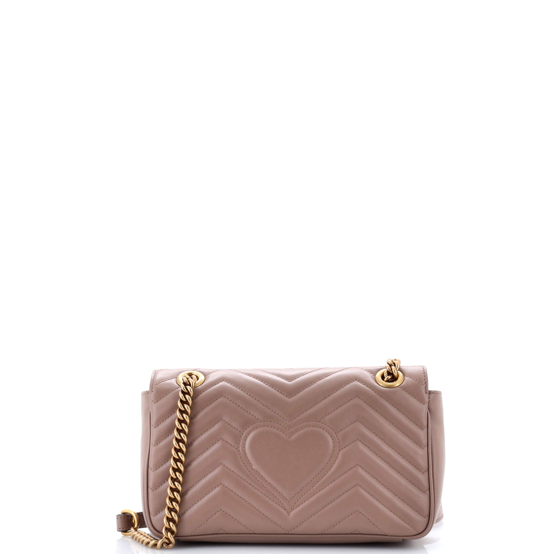 GG Marmont Flap Bag Matelasse Leather Small