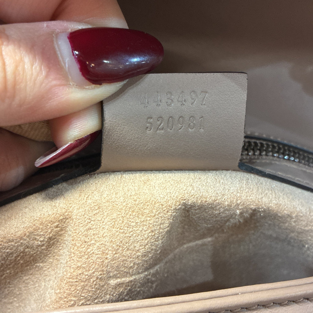 GG Marmont Flap Bag Matelasse Leather Small
