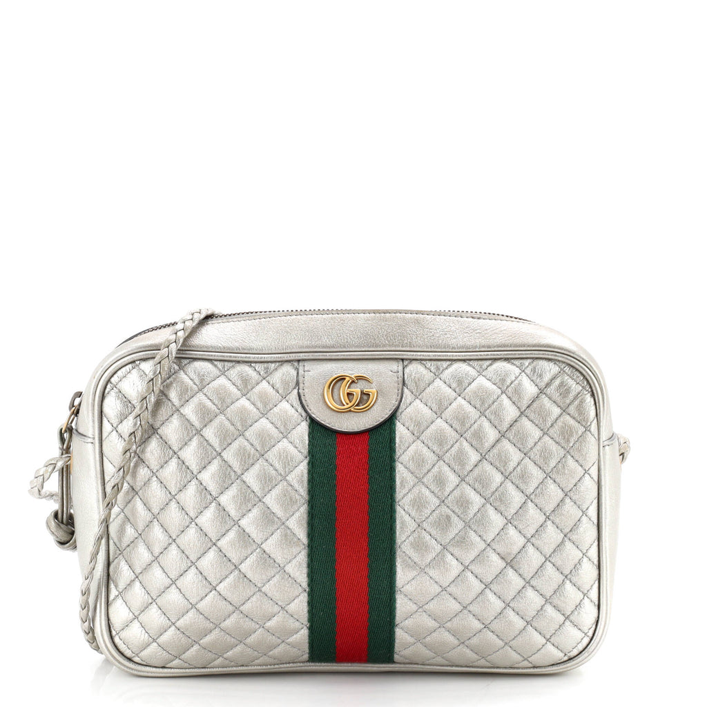 Trapuntata Camera Bag Quilted Leather Small