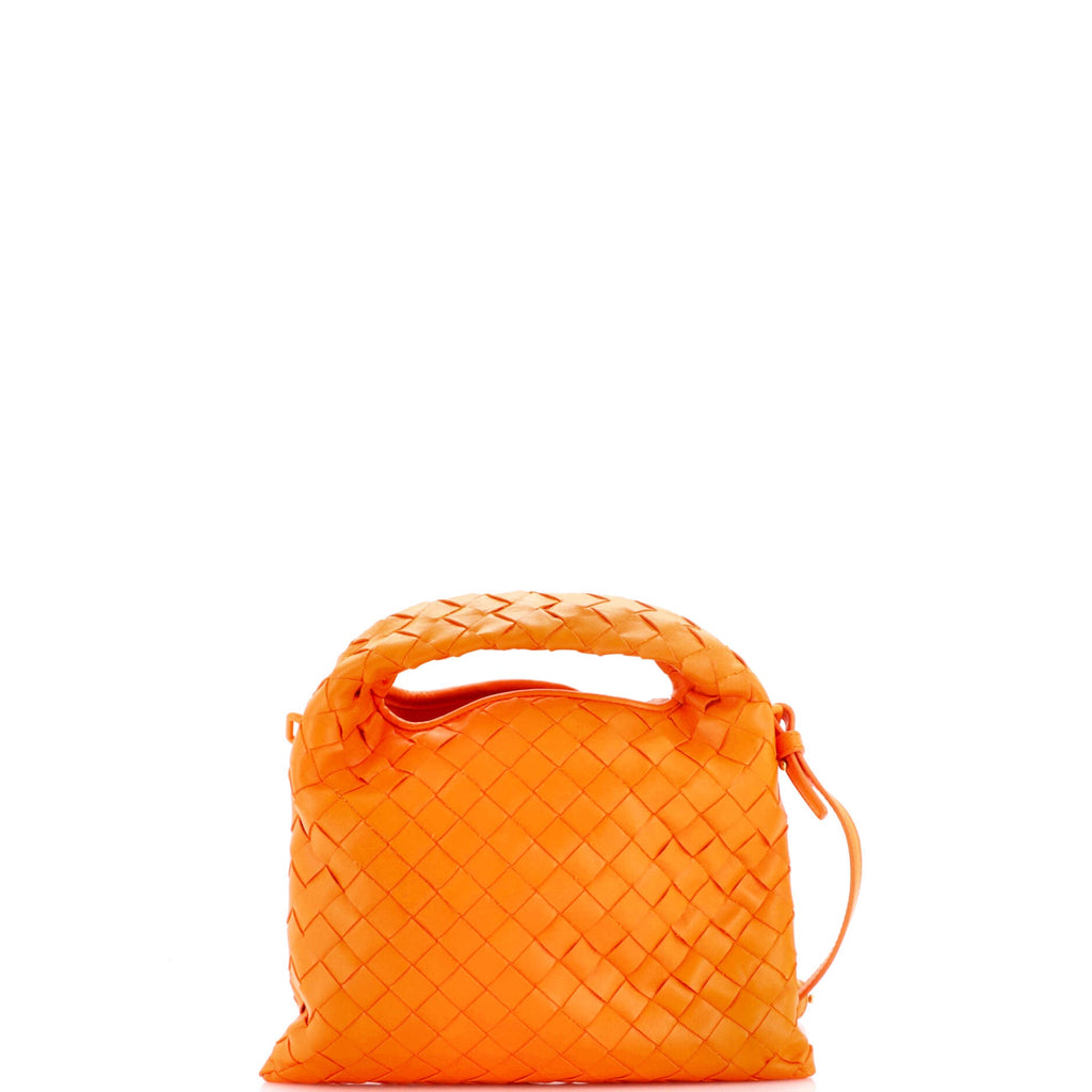Hop Top Handle Bag Intrecciato Nappa Mini