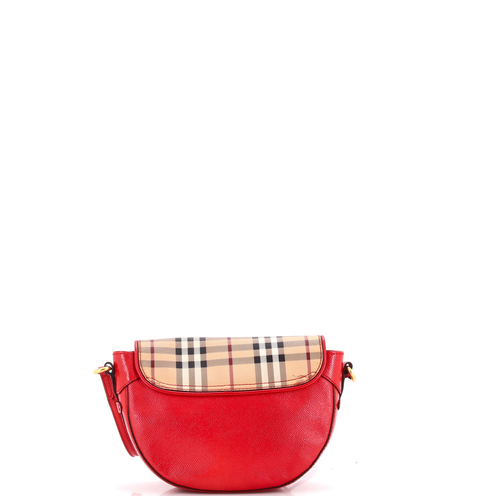 Maydown Crossbody Bag Haymarket Coated Canvas and Leather Small