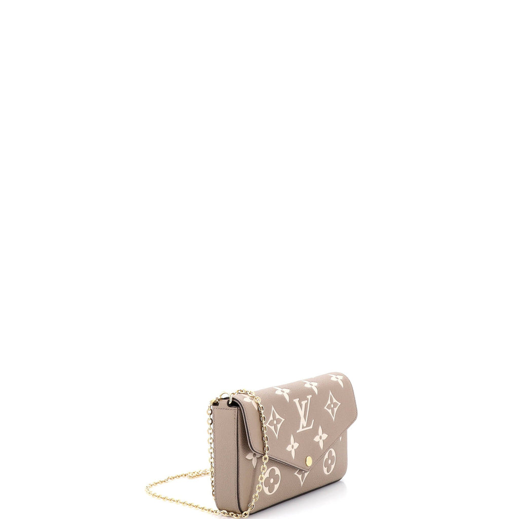 Felicie Pochette Bicolor Monogram Empreinte Giant