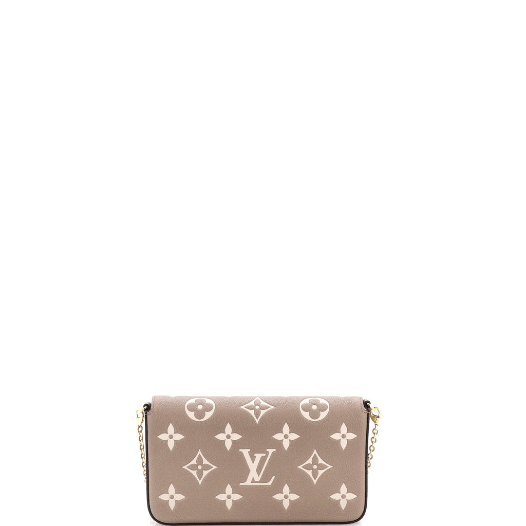 Felicie Pochette Bicolor Monogram Empreinte Giant