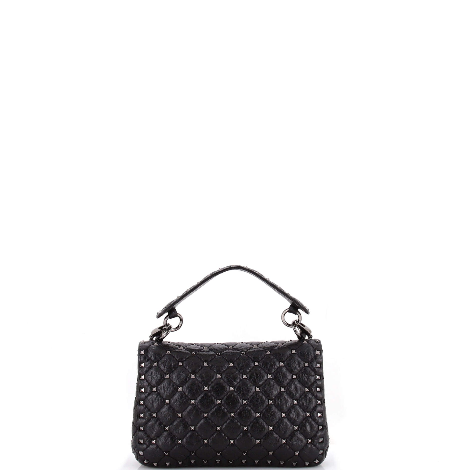 Rockstud Spike Flap Bag Quilted Leather Medium