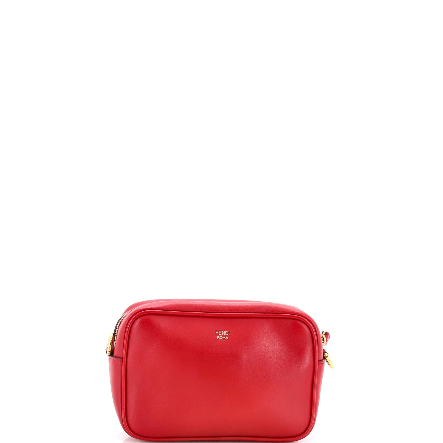Camera Bag Zucca Embossed Leather Small