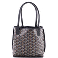 Anjou Reversible Tote Coated Canvas Mini