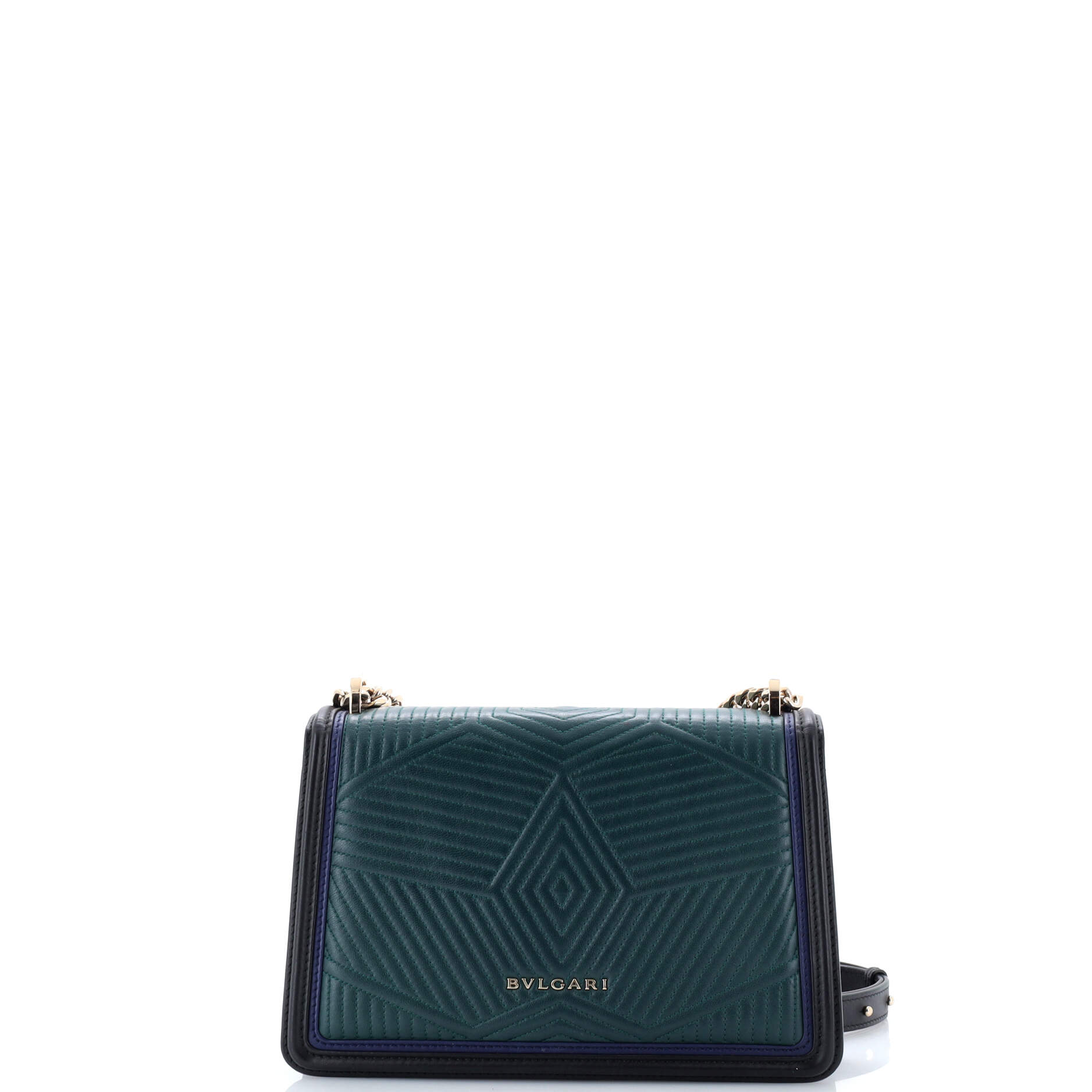 Serpenti Forever Shoulder Bag Quilted Leather Small