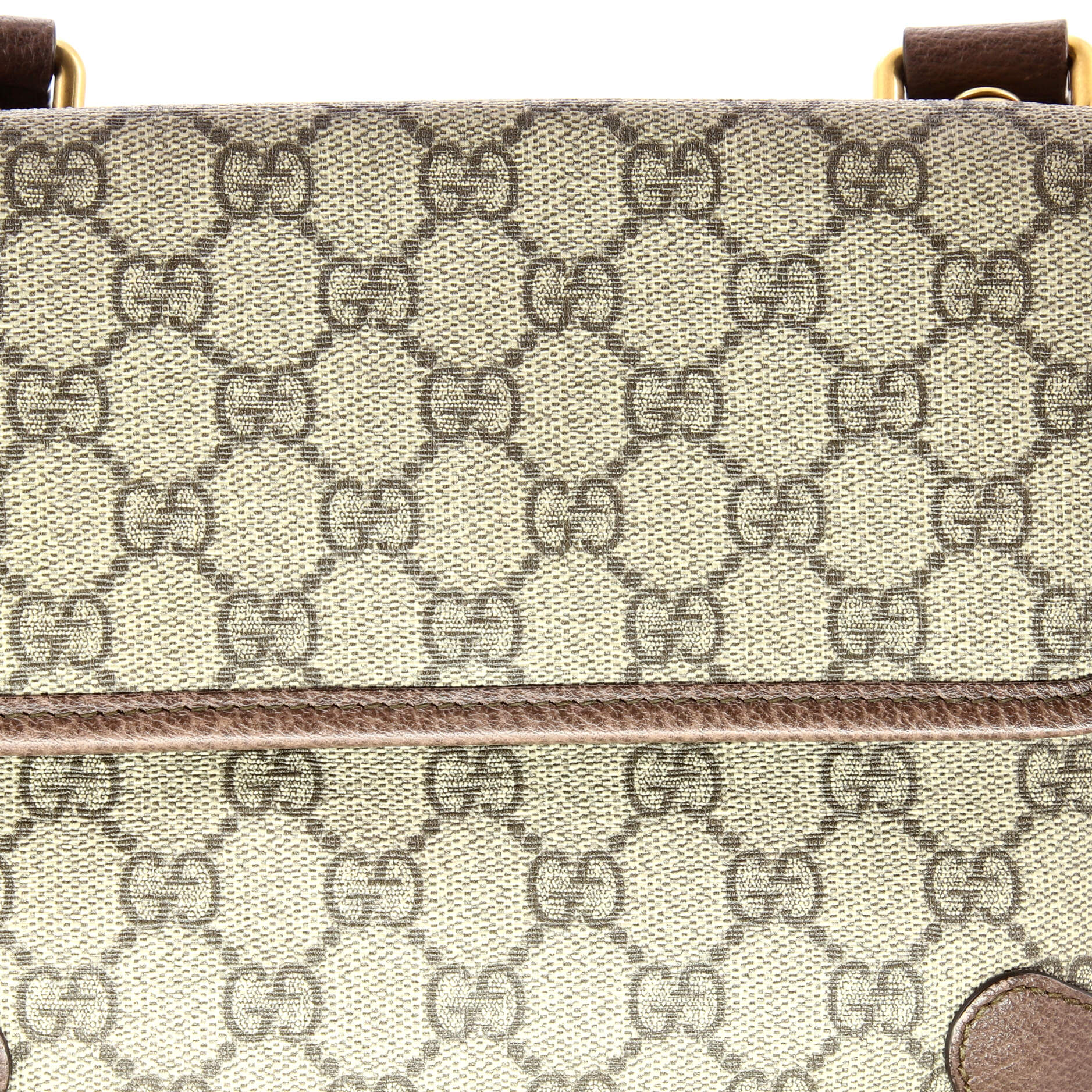 Neo Vintage Flap Messenger GG Coated Canvas Small