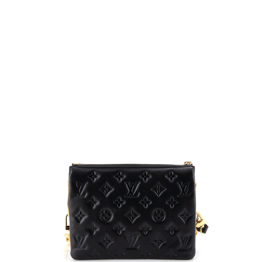 Coussin Bag Monogram Embossed Lambskin BB