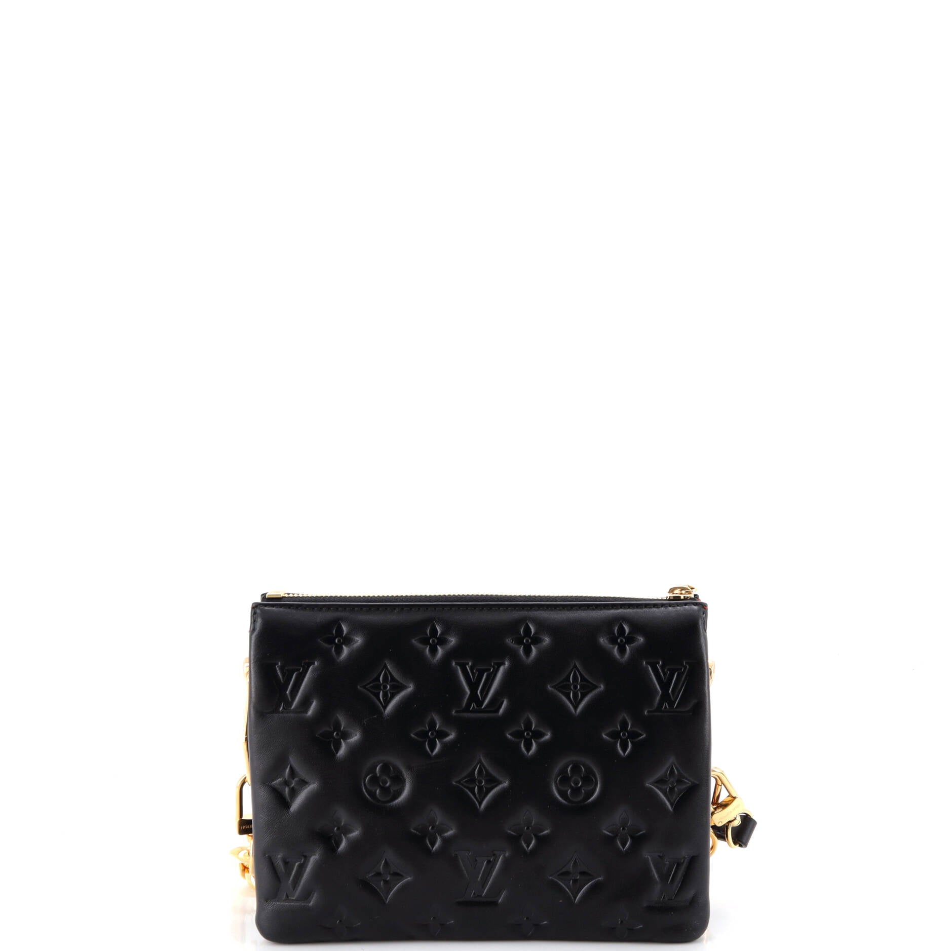 Coussin Bag Monogram Embossed Lambskin BB