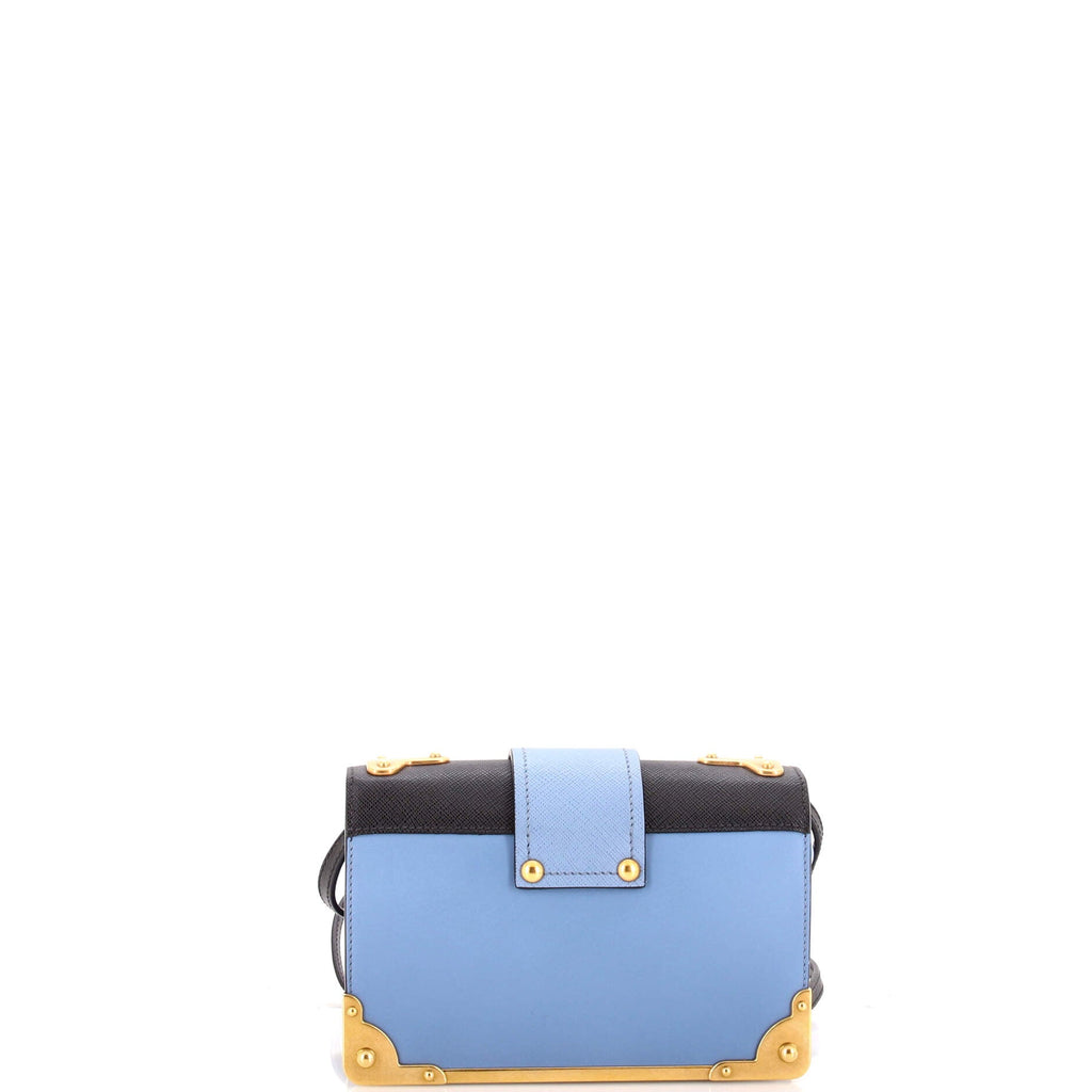 Cahier Crossbody Bag Embellished Leather Small