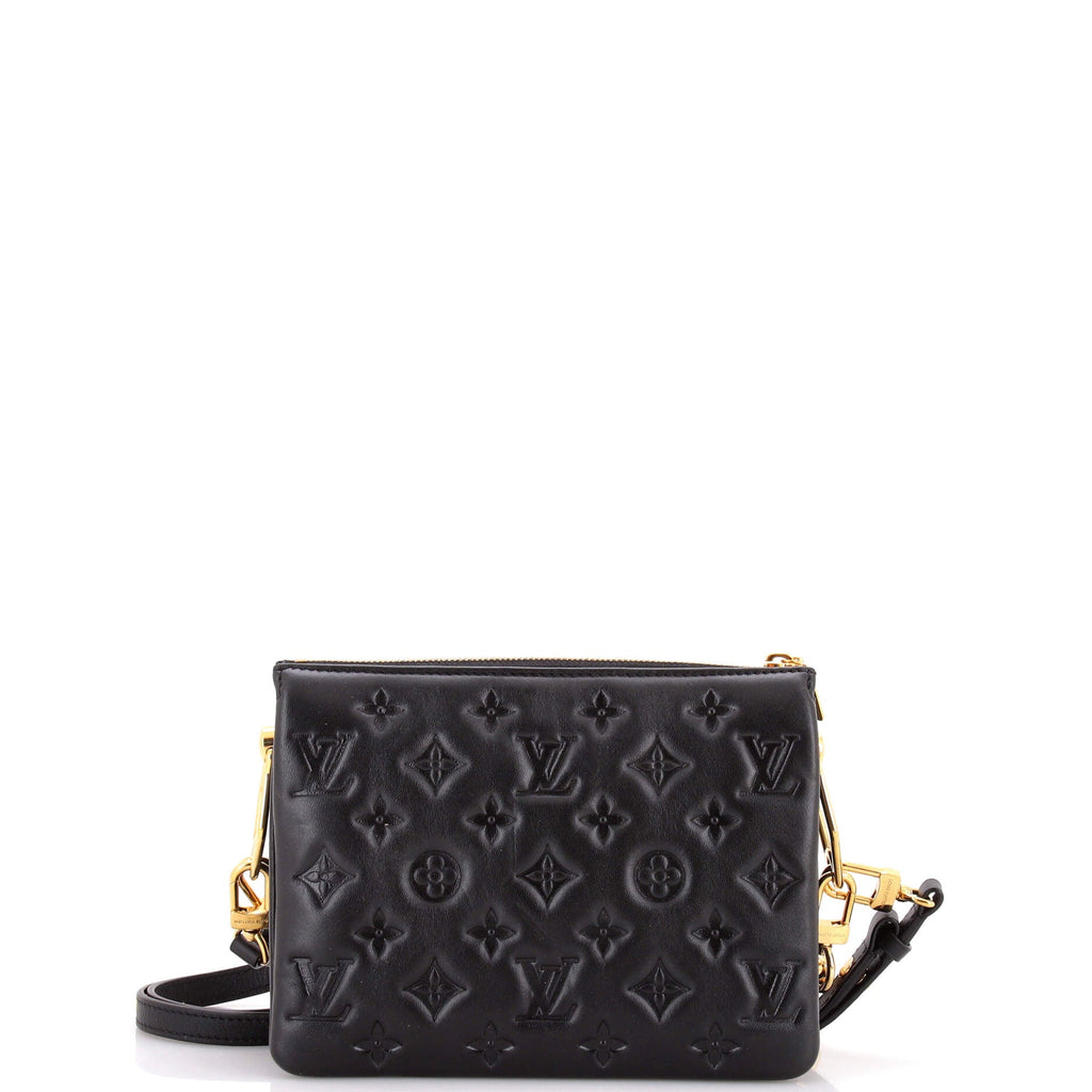 Coussin Bag Monogram Embossed Lambskin BB
