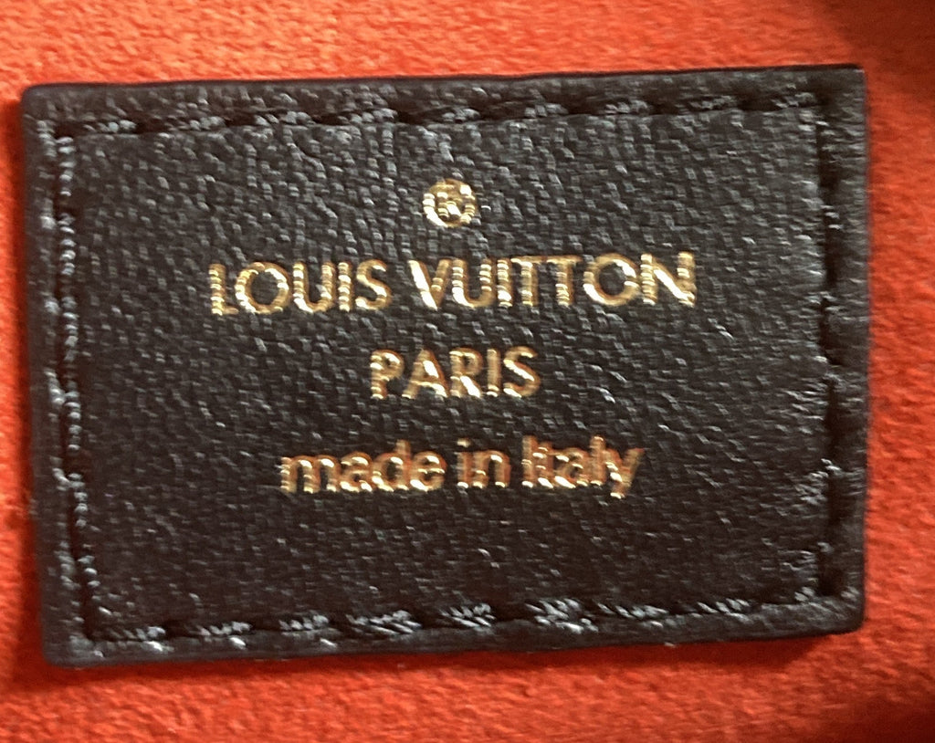 Coussin Bag Monogram Embossed Lambskin BB
