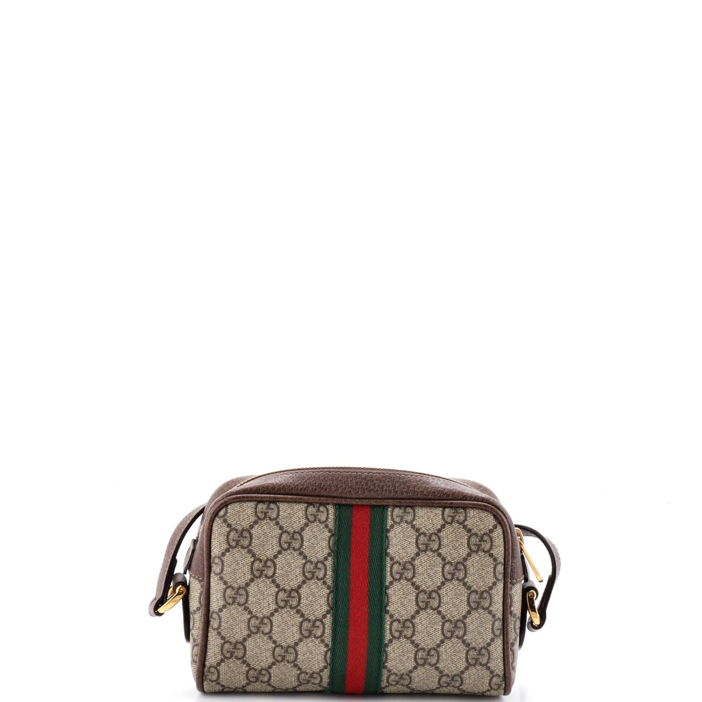Ophidia Shoulder Bag GG Coated Canvas Mini