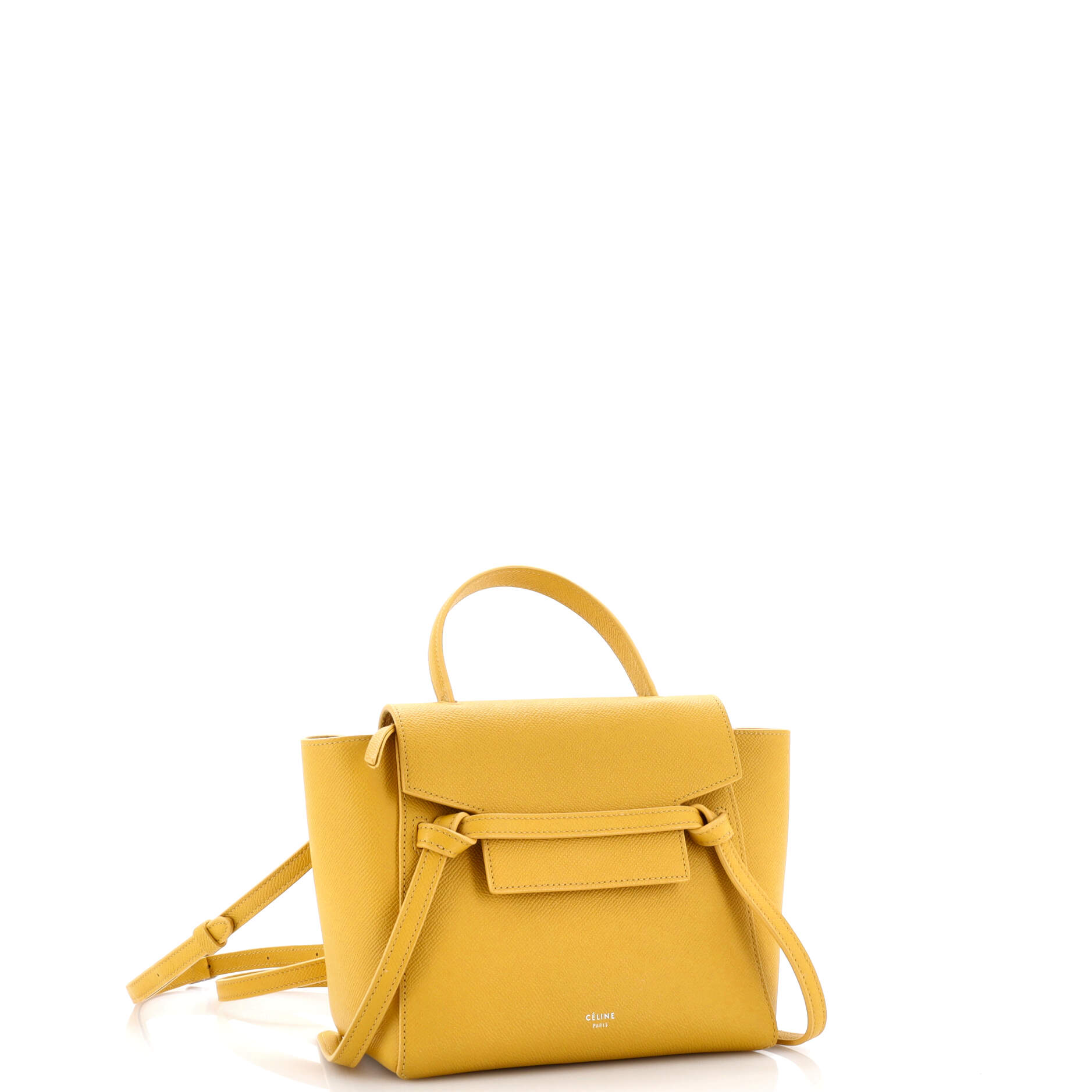 Belt Bag Textured Leather Nano
