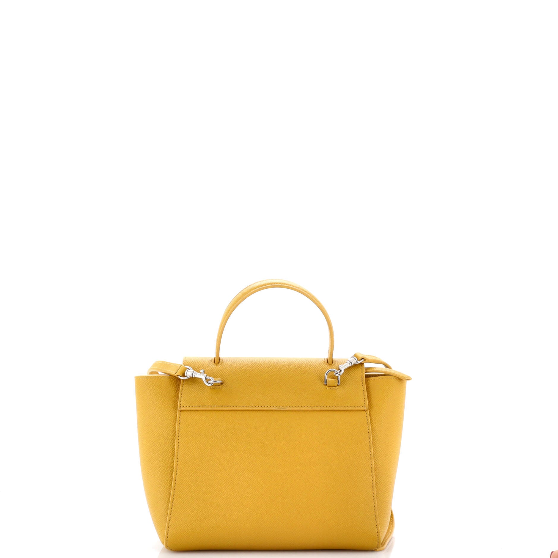 Belt Bag Textured Leather Nano