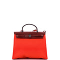 Herbag Zip Leather and Toile 31