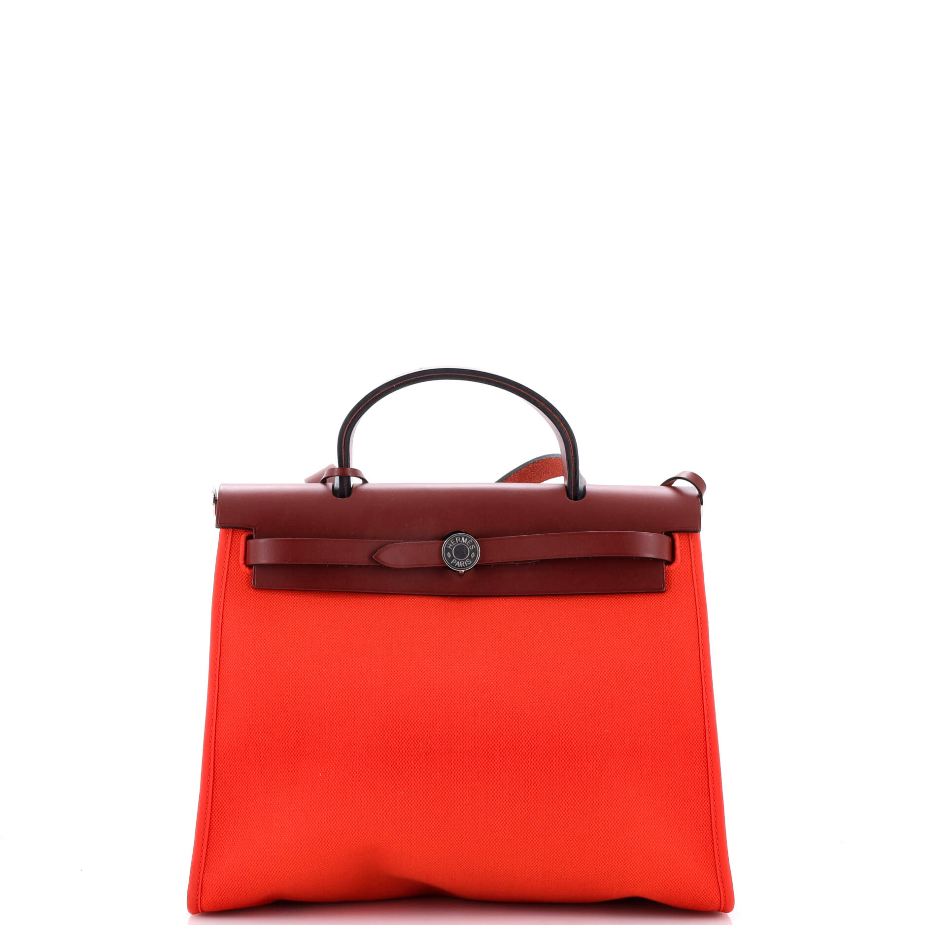 Herbag Zip Leather and Toile 31