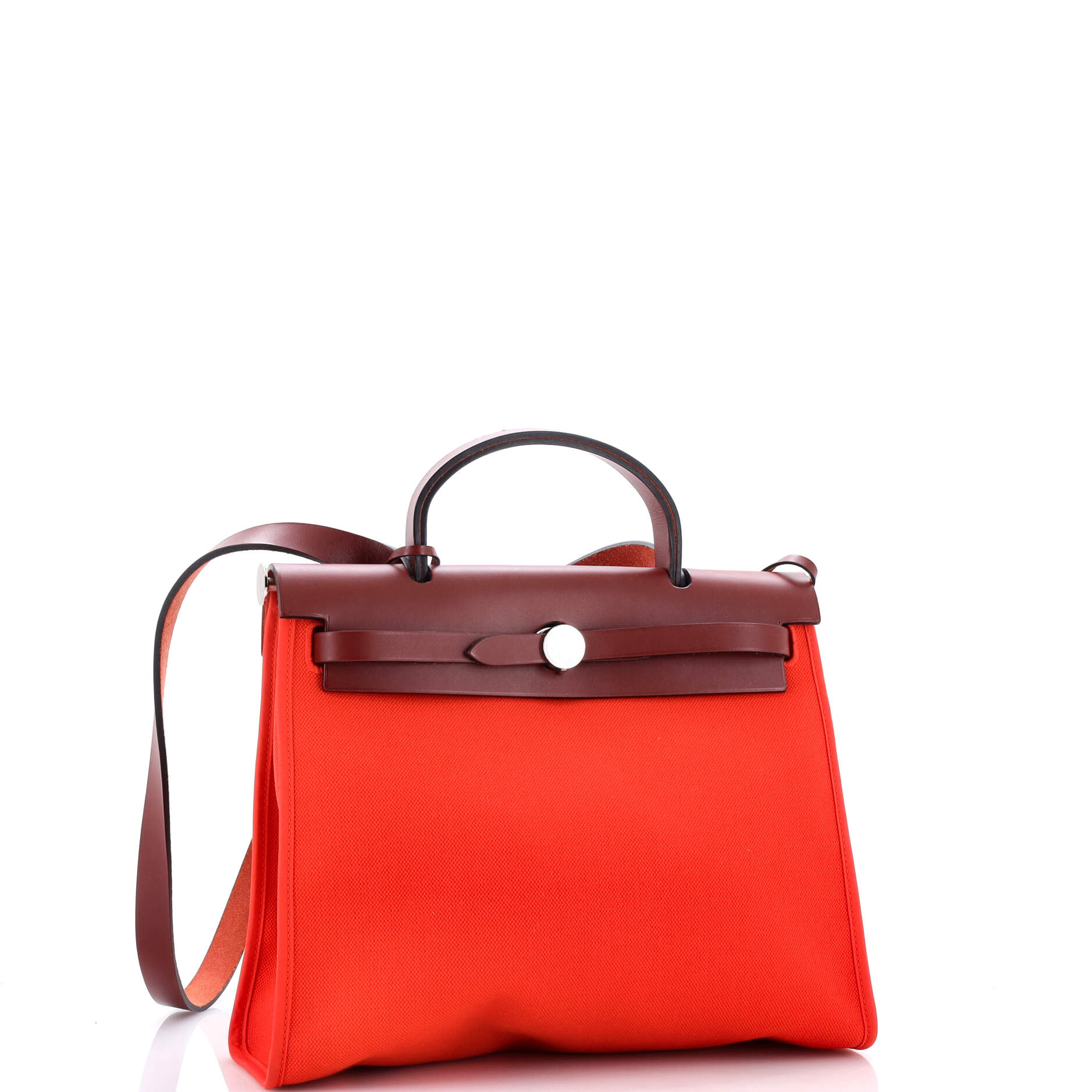 Herbag Zip Leather and Toile 31