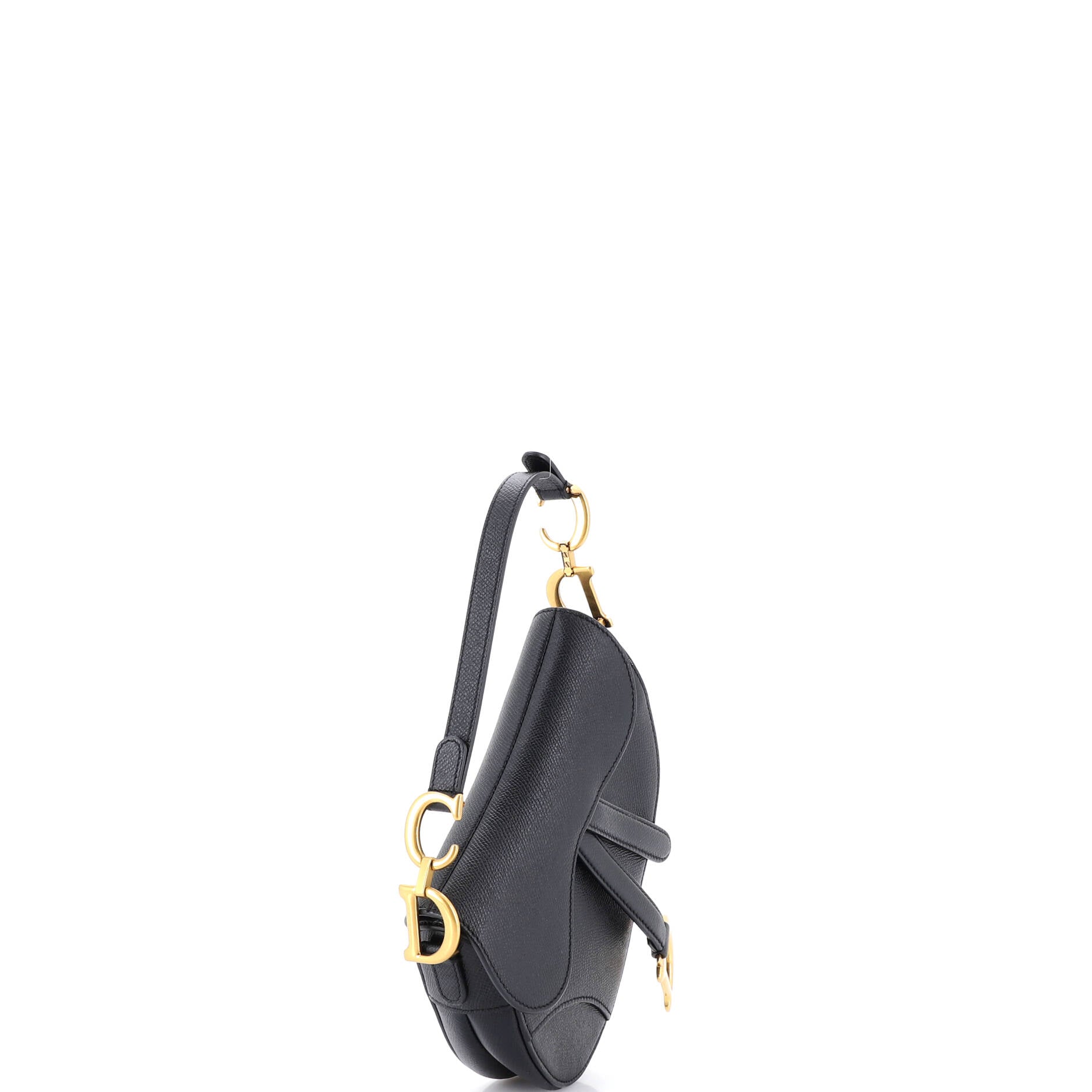 Saddle Handbag Leather Mini