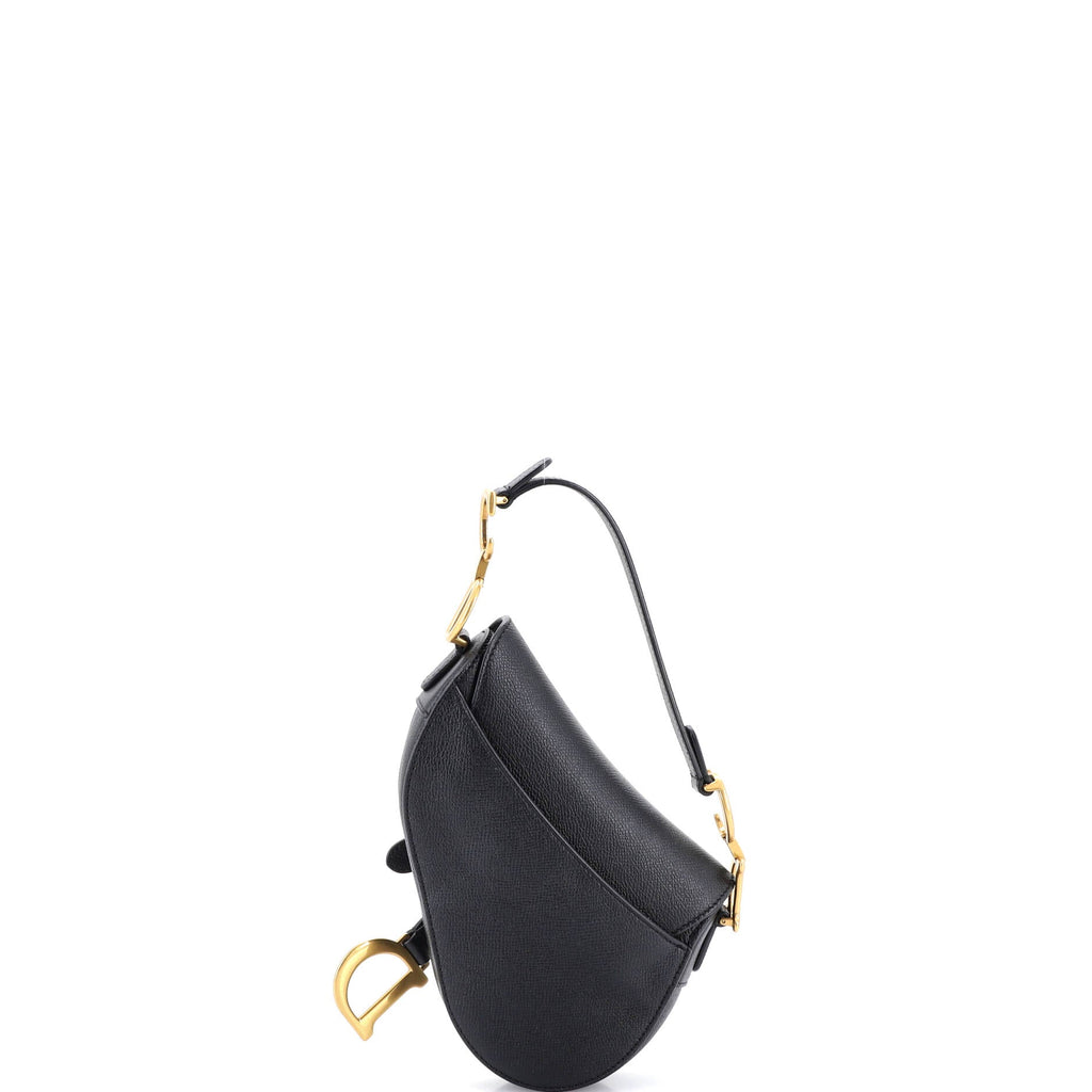 Saddle Handbag Leather Mini