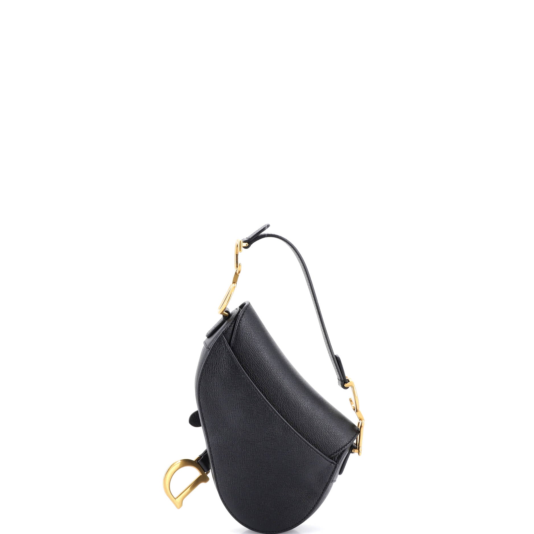 Saddle Handbag Leather Mini