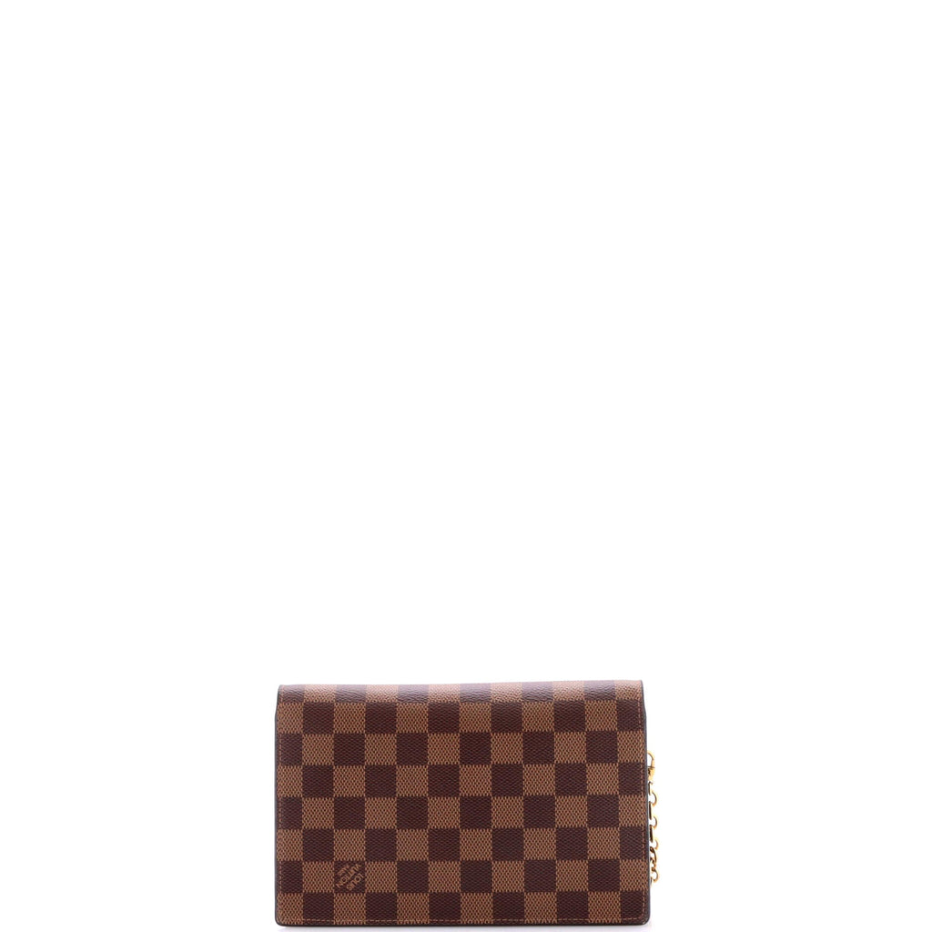 Vavin Chain Wallet NM Damier with Leather