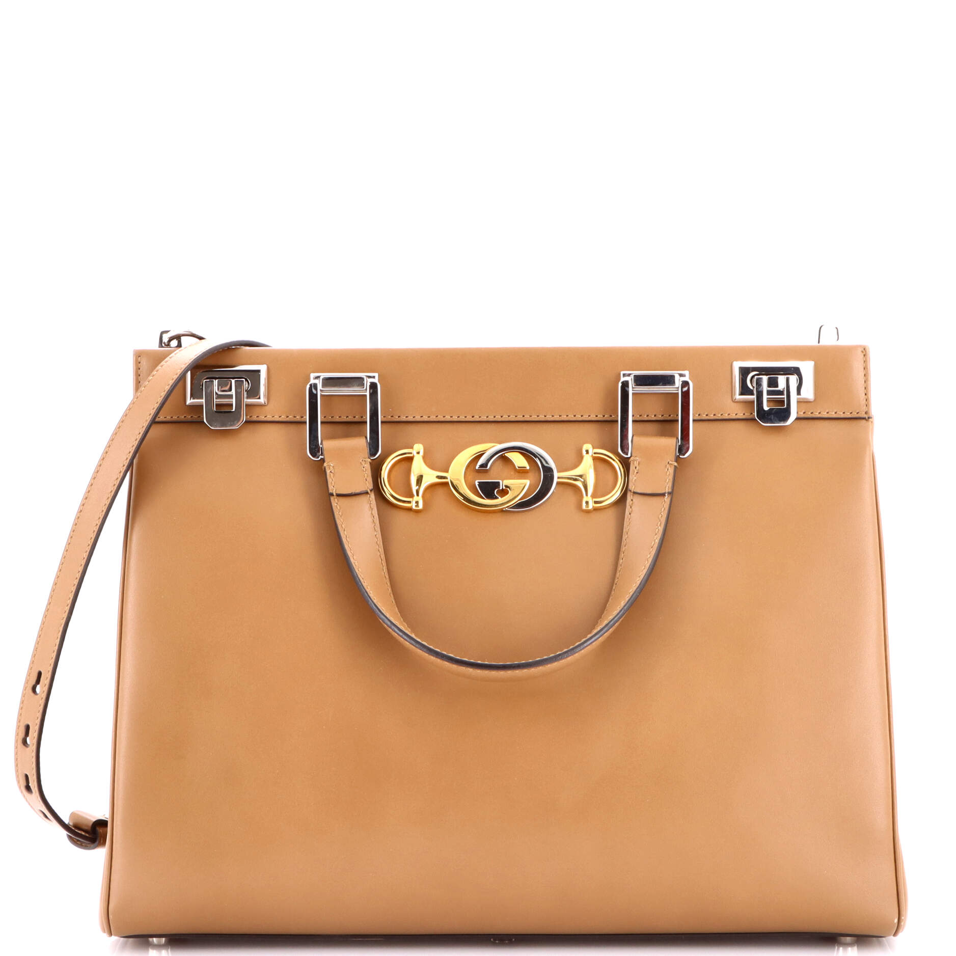 Zumi Top Handle Bag Leather Medium