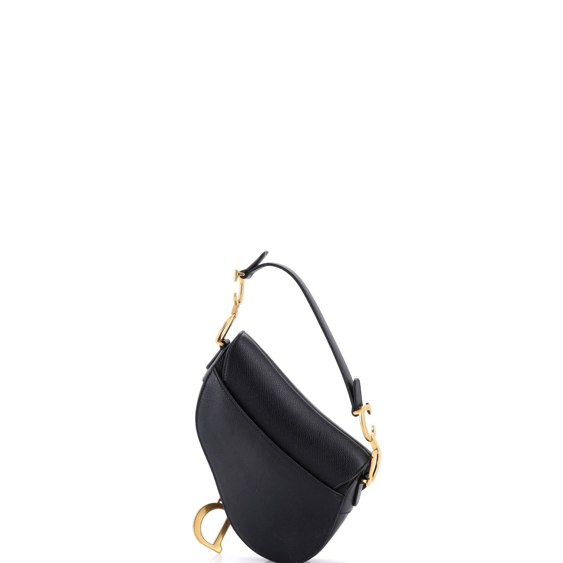 Saddle Handbag Leather Mini