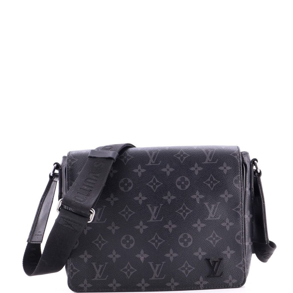 District Messenger Bag Monogram Eclipse Canvas PM