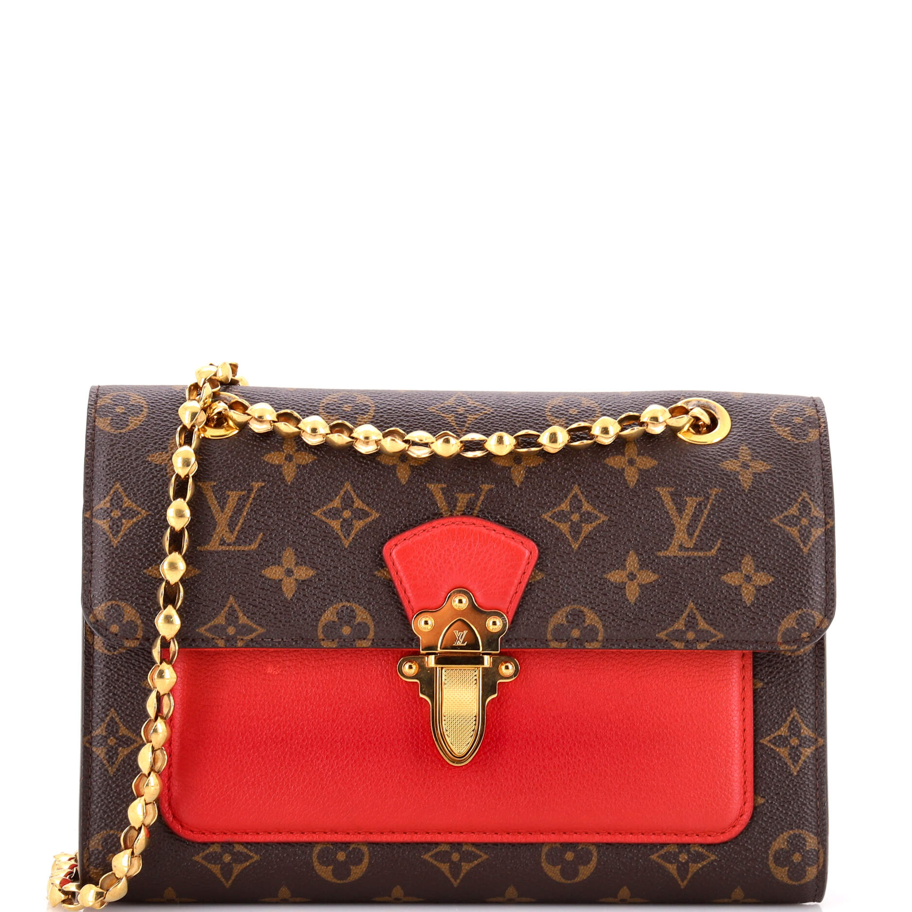 Victoire Handbag Monogram Canvas and Leather