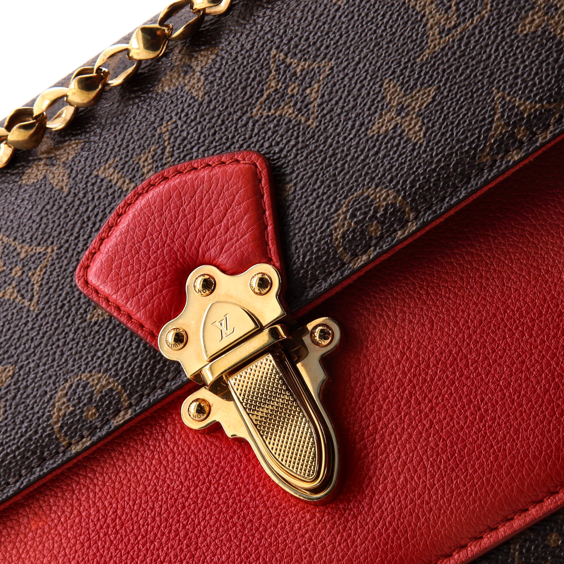 Victoire Handbag Monogram Canvas and Leather