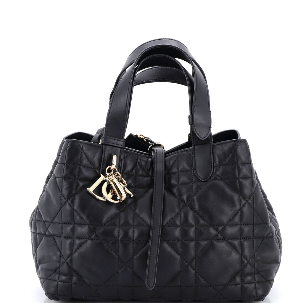 Toujours Tote Bag Macrocannage Quilt Calfskin Medium