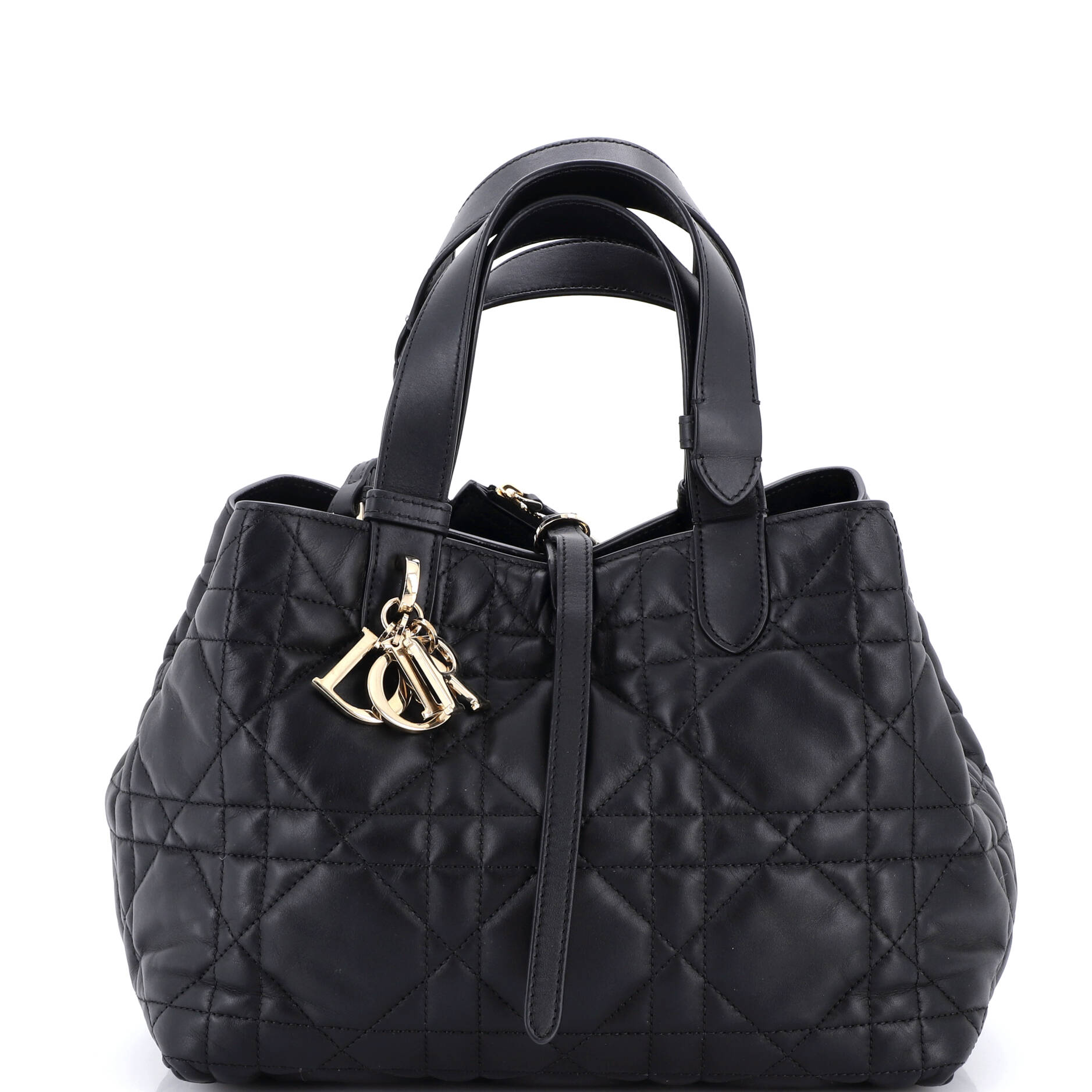 Toujours Tote Bag Macrocannage Quilt Calfskin Medium