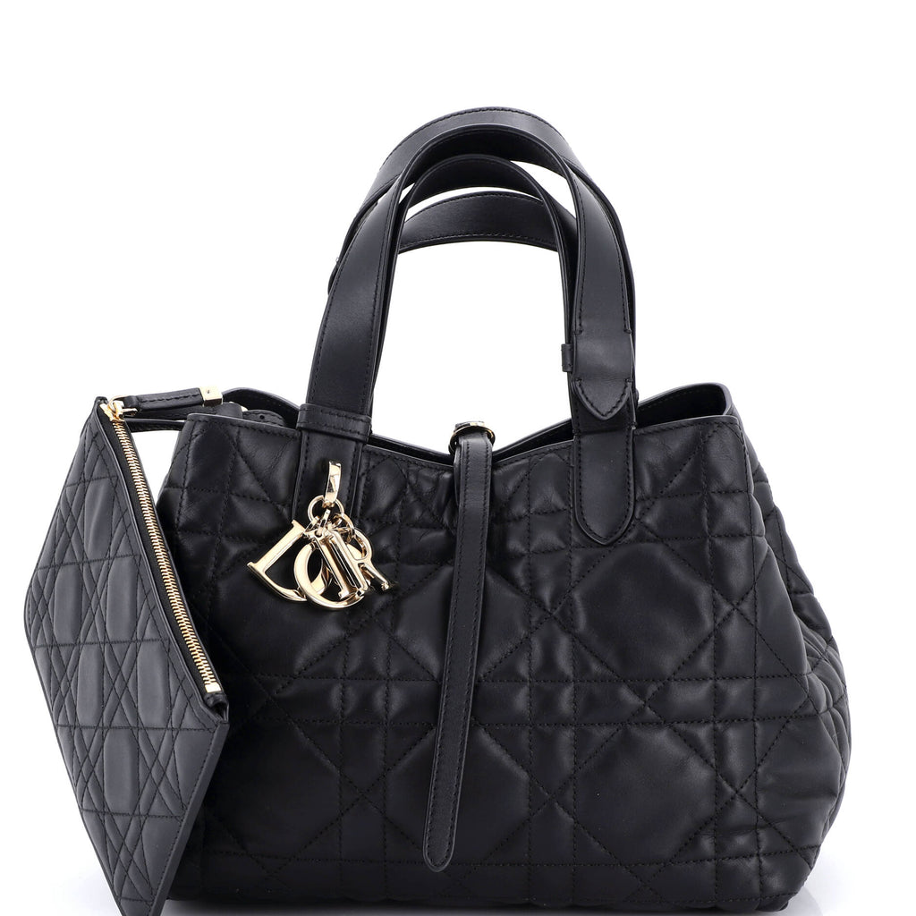 Toujours Tote Bag Macrocannage Quilt Calfskin Medium