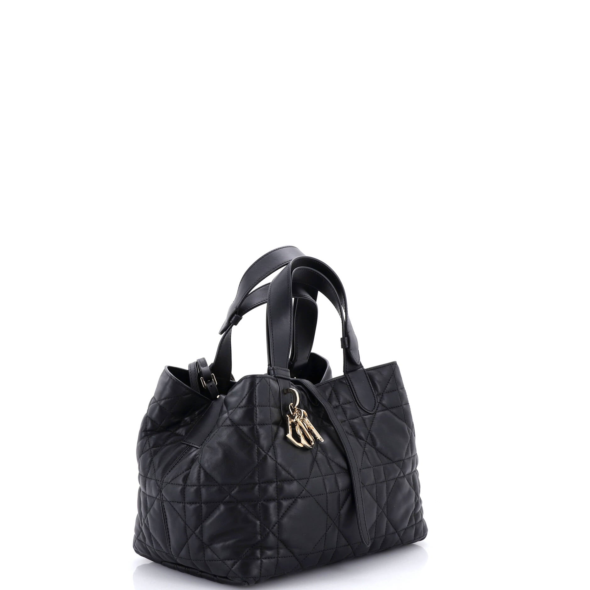 Toujours Tote Bag Macrocannage Quilt Calfskin Medium