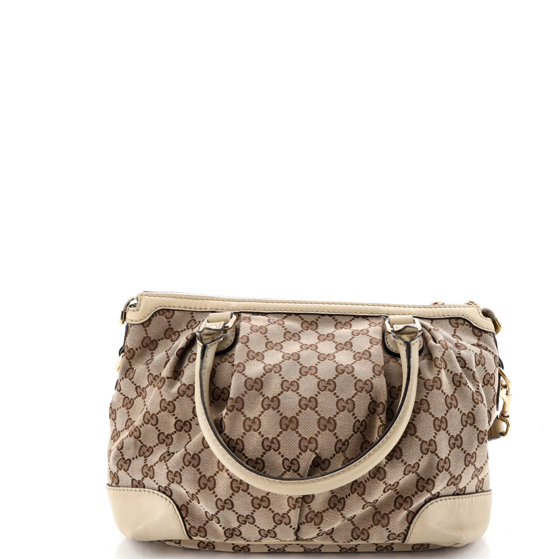 Sukey Tote GG Canvas with Leather Medium